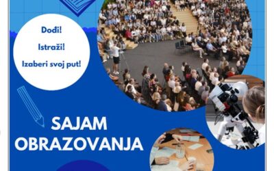 Poziv na Sajam obrazovanja – informiraj se, odluči i odaberi!