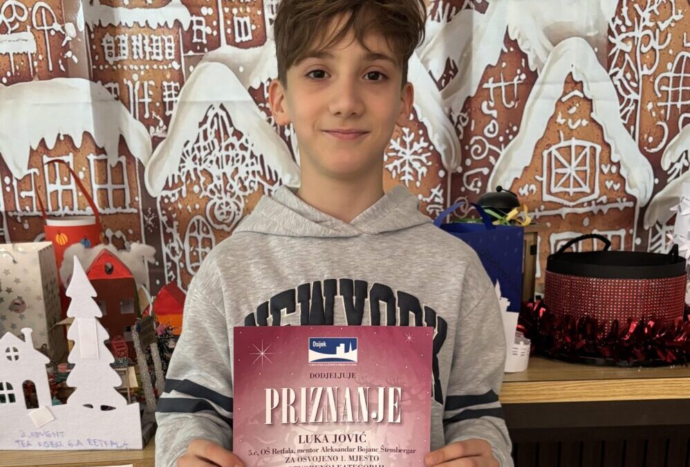 Lampionada za Dan grada: naš učenik Luka Jović izradio je pobjednički lampion!