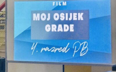 Za rođendan našega grada učenici su predstavili svoj film “Moj Osijek grade”