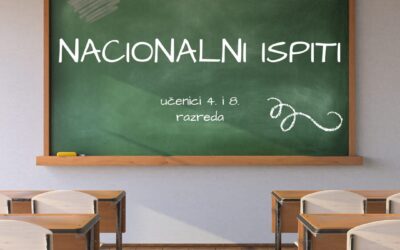 NACIONALNI ISPITI – učenici 4. i 8. razreda